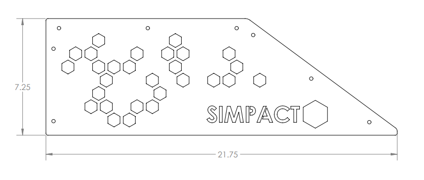 SIMPACT SHIELD Floor Mount